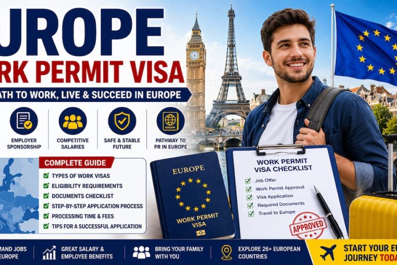 Europe Work Permit Visa: A Complete Guide to Working Legally in Europe